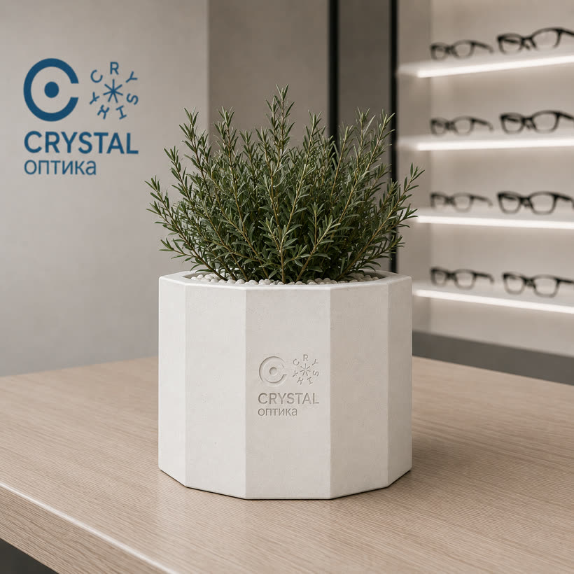 Кашпо Crystal Оптика